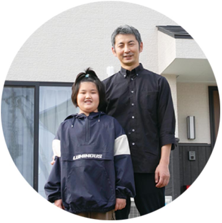 成田さん親子
