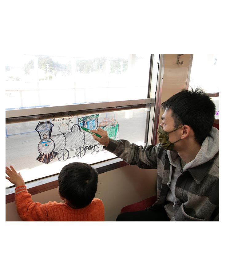 角田市お絵かきトレイン写真集