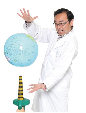 阿部清人先生の防災エンスショー