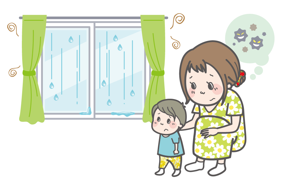 梅雨時期の遊びと衛生について