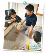 野崎さん親子